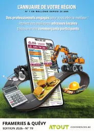 Frameries, Quévy & entités