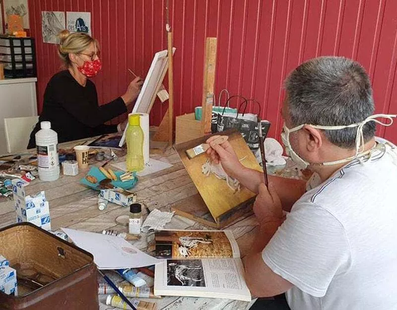 Photo : Le Coin des Arts, Cours de dessins à Braine-l'Alleud