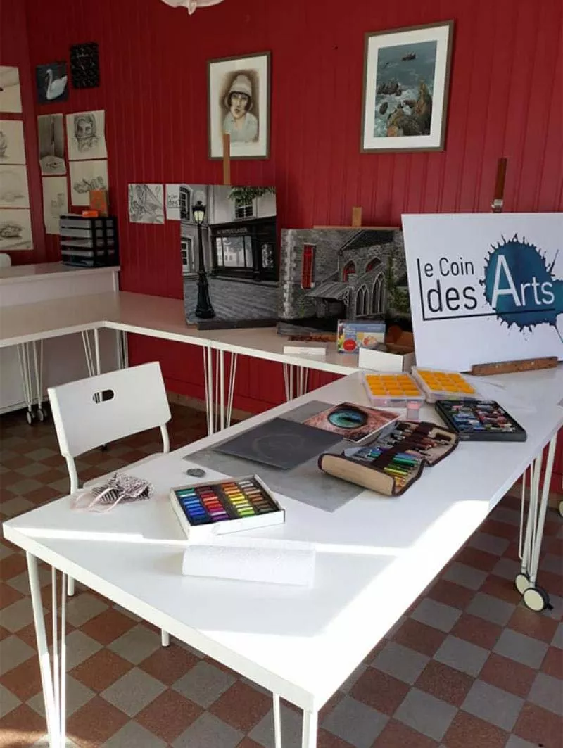 Photo : Le Coin des Arts, Cours de dessins à Braine-l'Alleud