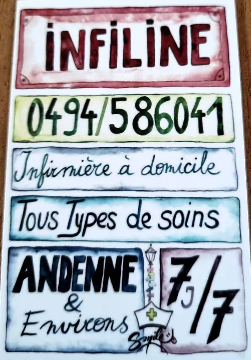 Photo : Infiline, Infirmières à domicile à Andenne