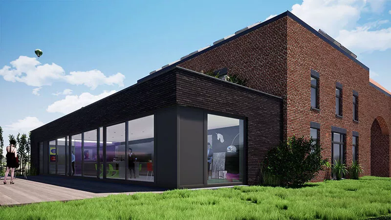 Photo : Atelier d'Architectes Hugues Lefèbvre, Architecte à Mons