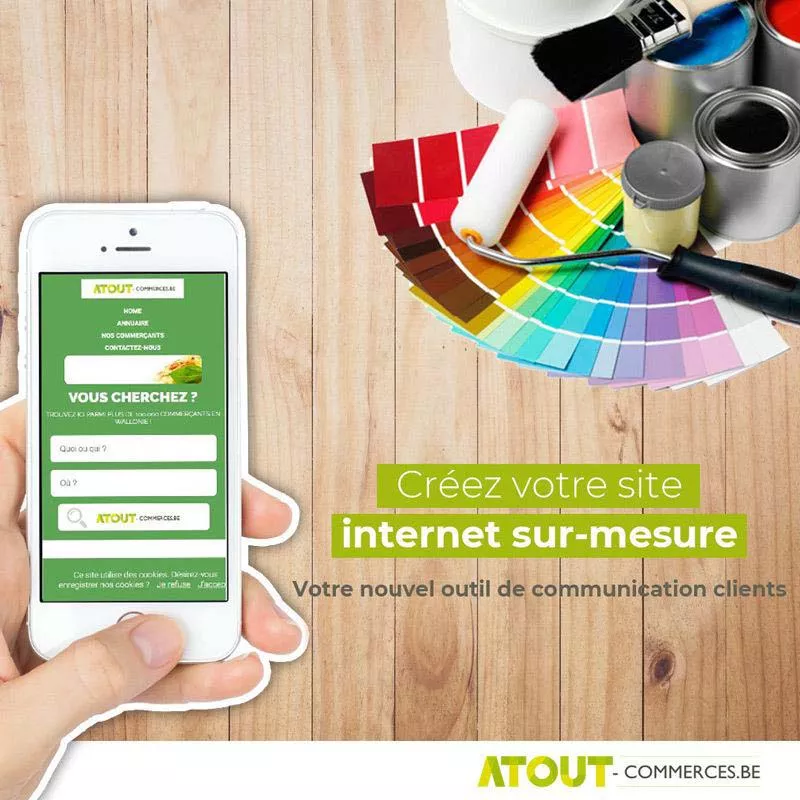 Photo : Atout-Commerces, Agence de Communication à  Verviers