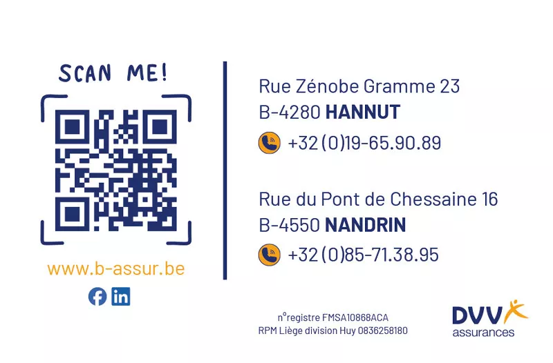 Photo : B-Assur Hannut, Courtiers d’Assurances à Hannut, Lincent & entités