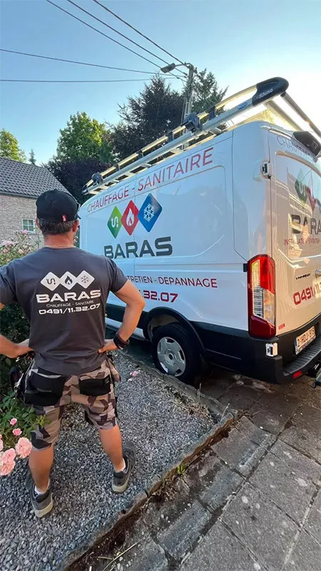 Photo : Baras, Chauffage & Sanitaires à Courcelles