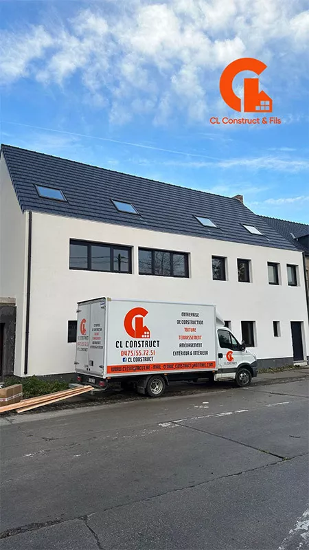 Photo : CL Construct, Entrepreneurs en Construction - Toiture - Terrassement à Fleurus