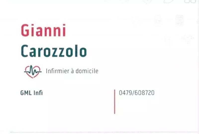 Photo : Carozzolo Gianni - GML Infi, Infirmiers à domicile à Walcourt