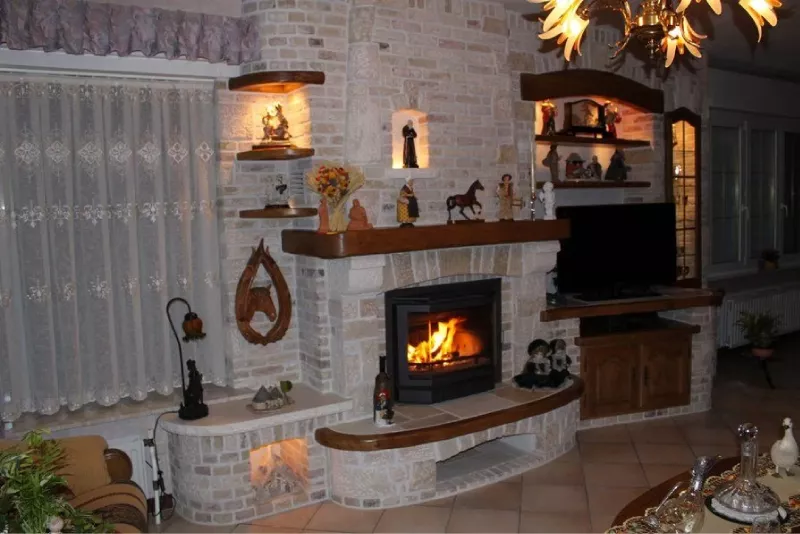 Photo : Cheminées Bernard Dupont & Fils, Cheminées - Poêles & Foyers à Walcourt