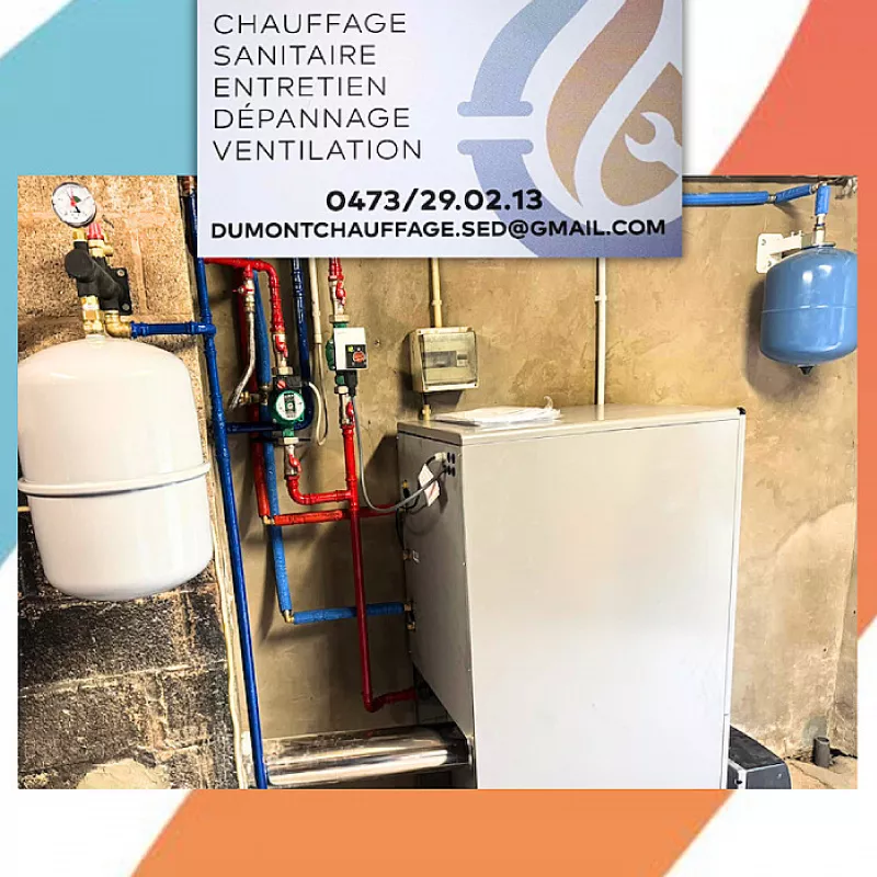 Photo : Dumont Thibaut, Chauffage & Sanitaires à Ciney