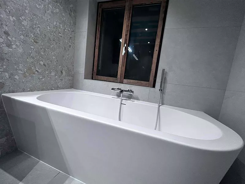 Photo : Ets Dethioux Nicolas, Aménagement de salle de bains à Chaumont-Gistoux