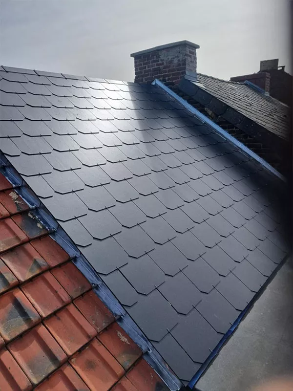 Photo : Ets.LGtoiture, Entrepreneurs - Toitures & Charpentes à Jemeppe-Sur-Sambre & entités