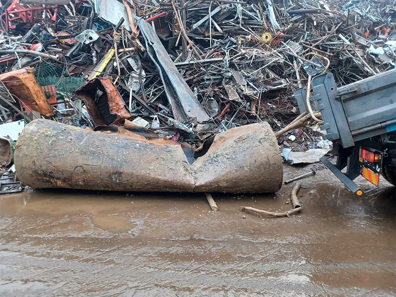 Photo : Fer et Métaux Pougin, Vieux Métaux à Habay