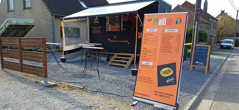 Photo : Gadi Piadine, Organisation d’événements à Hannut, Lincent & entités