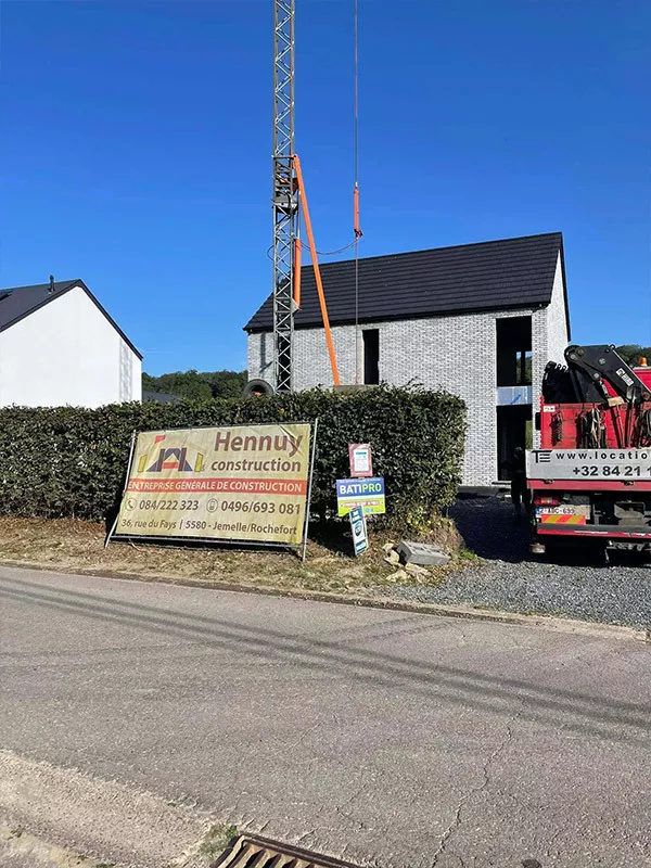 Photo : Hennuy Albin Construction, Entrepreneurs - Généraux & Clefs sur portes à Rochefort