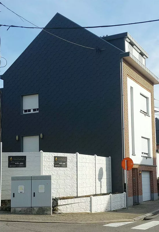 Photo : Hydromur, Humidité à Verviers (centre-ville), Heusy