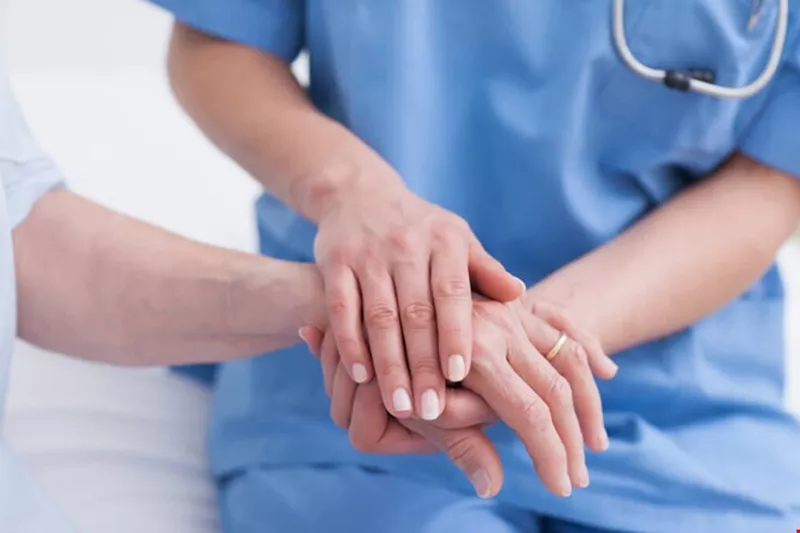 Photo : Virginie Delande, Infirmière à domicile à Tourinnes