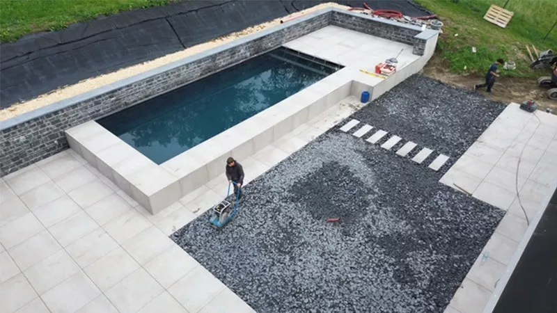 Photo : JC Construction, Piscines - Construction & Access à Oupeye, Vivegnis, Haccourt