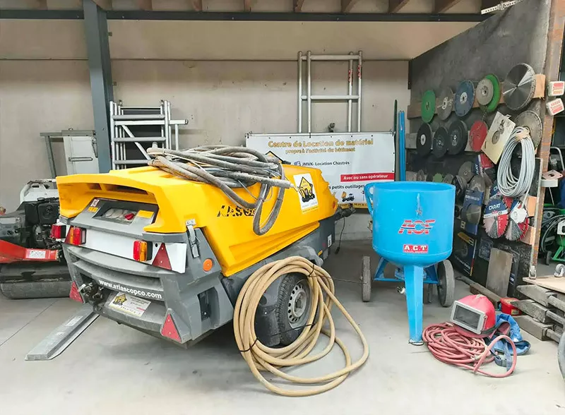 Photo : JMVK Location, Location Machines - Appareils & Outils à Walcourt & entités