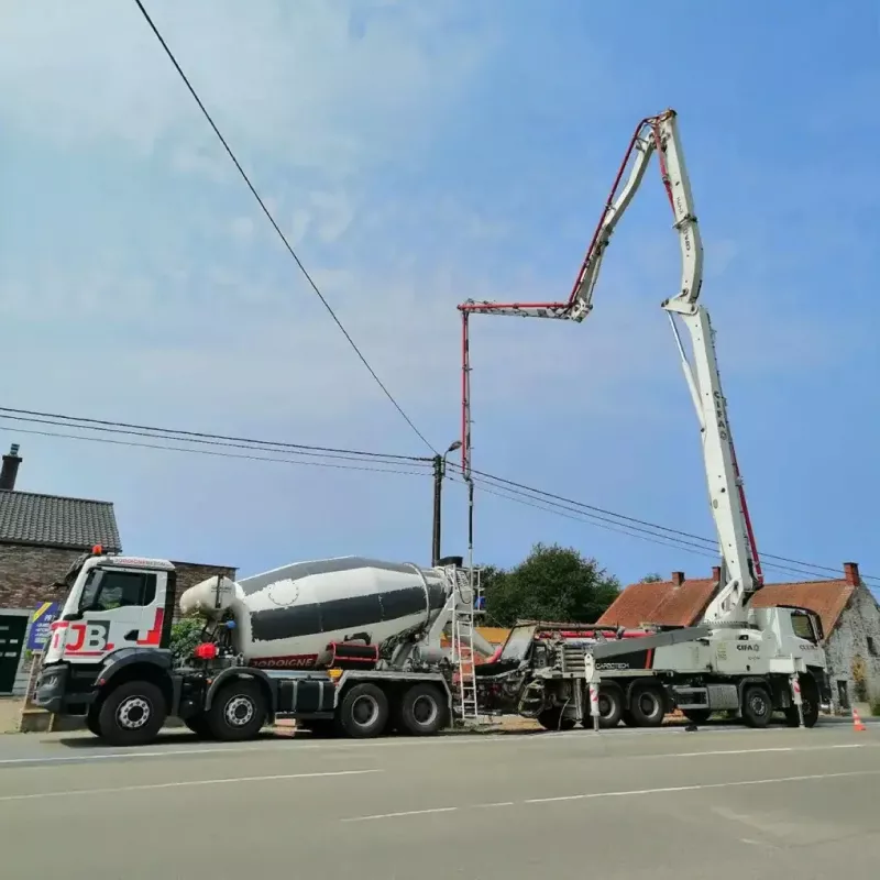 Photo : Jodoigne Béton, Béton prêt à l’emploi à Jodoigne, Incourt & Entités