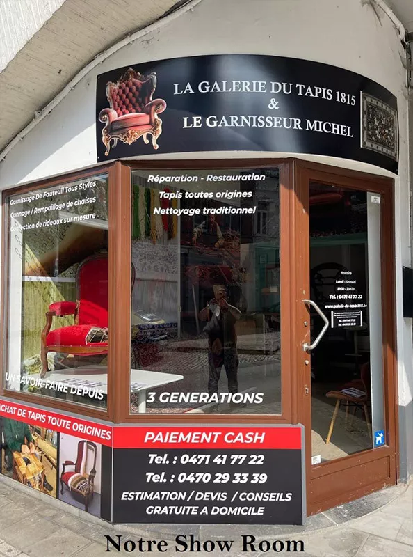 Photo : Le Garnisseur Michel, Nettoyage & restauration de tapis à Braine l'Alleud