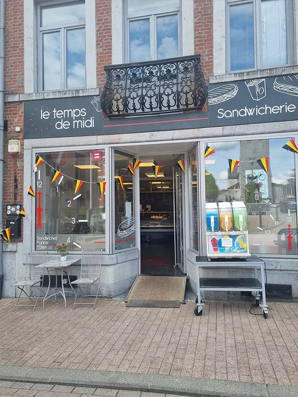 Photo : Le Temps de Midi, Sandwicheries à Ciney