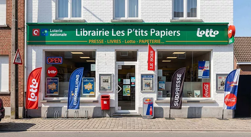Photo : Les P’tits Papiers, Librairies & Papeteries à Sambreville & entités