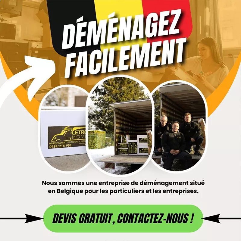Photo : Letroye Moving, Déménagements & Garde-Meubles à Pont-à-Celles