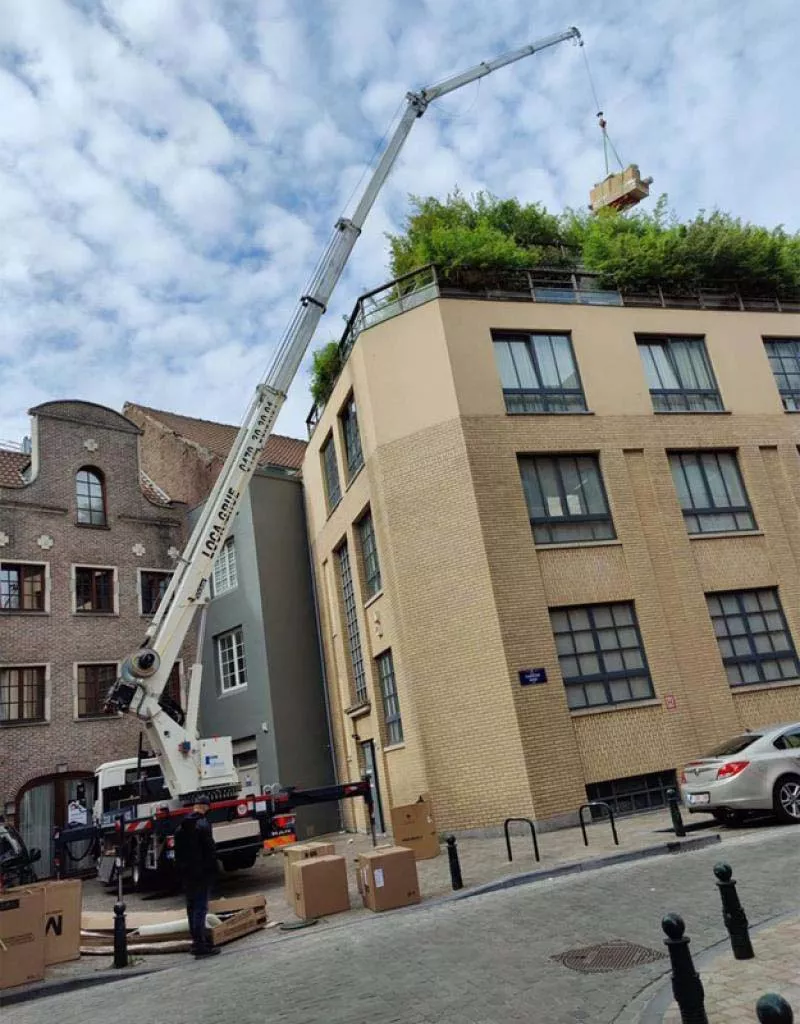 Photo : Lift Express, Déménagements & Garde-meubles à Braine-l’Alleud