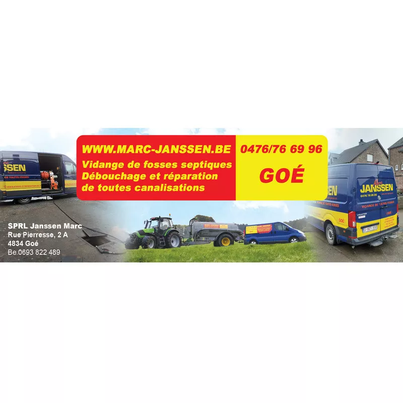 Photo : Marc Janssen, Vidanges de Fosses à Limbourg, Baelen & entités