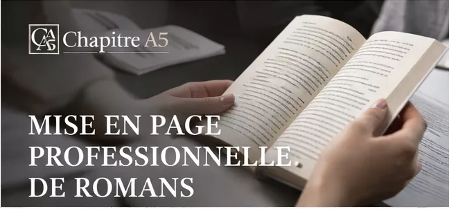 Photo : Chapitre A5 – Mise en page de roman à Liege, Mise en page professionnelle de roman A5 | Prêt à imprimer