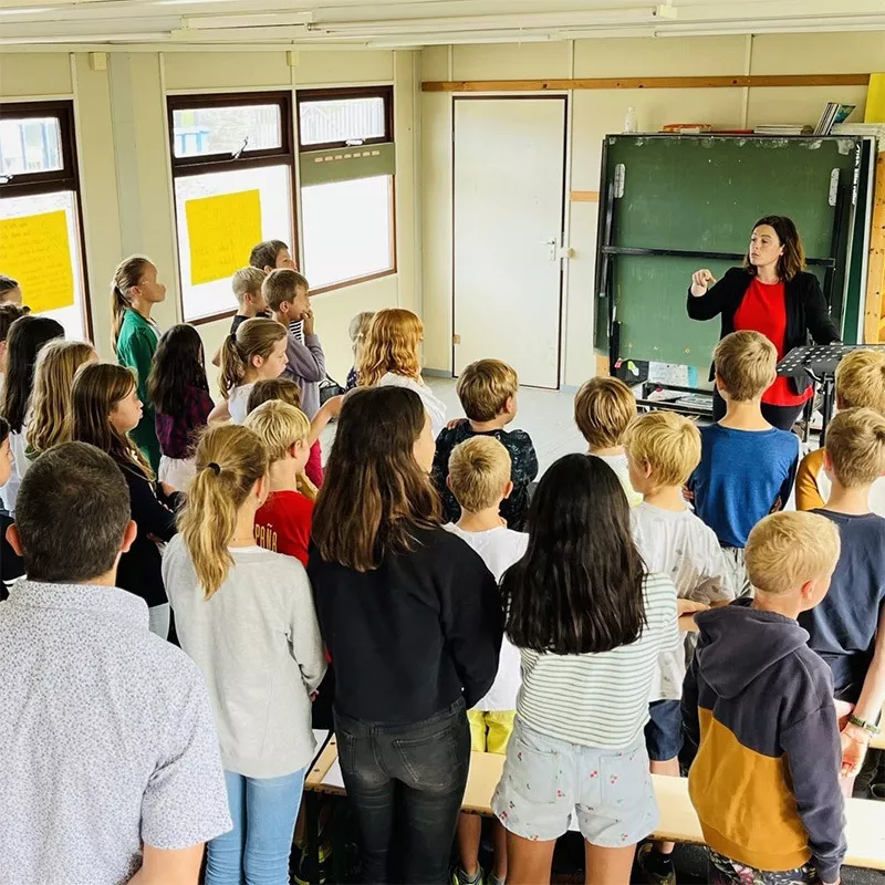 Photo : Régine Lodomez, Logopède & Coach vocal à Vielsalm, Gouvy, Manhay, Lierneux & entités