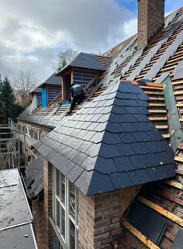 Photo : Réno-Toit, Entrepreneurs - Toitures & Charpentes à Waremme, Berloz, Remicourt & entités