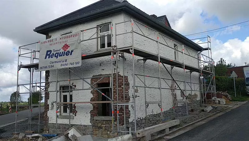 Photo : Requier Benoît, Entrepreneurs Rejointoiement, Façades & Sablage à Thimister-Clermont