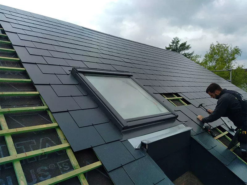 Photo : Schaekers Jean-Michel, Entrepreneurs - Toitures & Charpentes à Waterloo