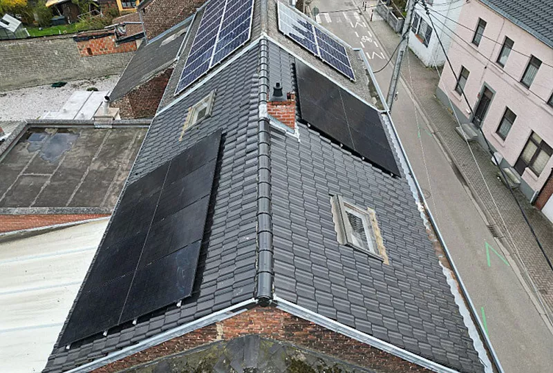 Photo : Tasiaux Climate Factory, Energie renouvelable & Panneaux solaires dans le Brabant Wallon
