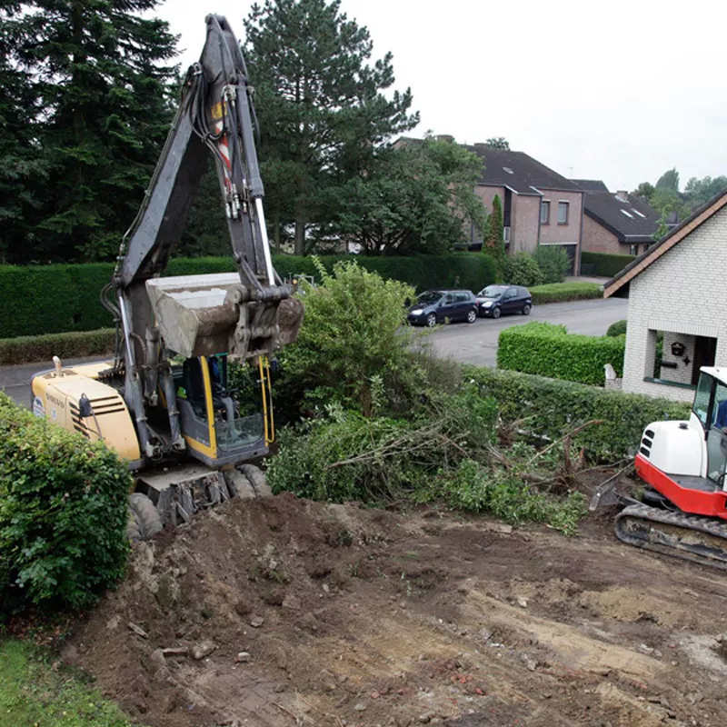 Photo : Benjamin Herman, Entreprise de terrassement et de démolition à Ferrières