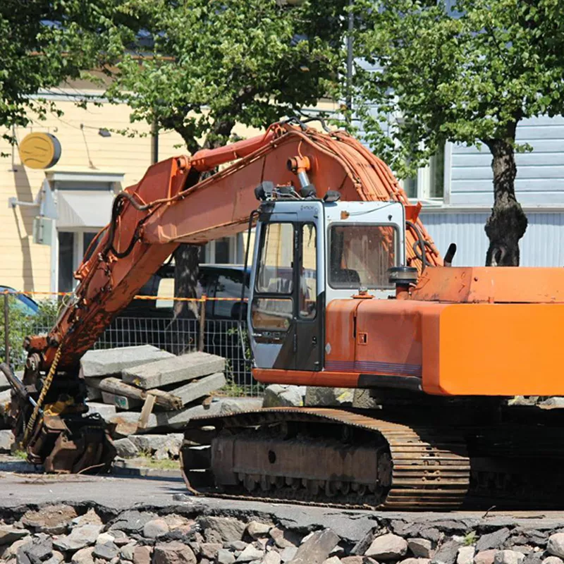 Photo : Benjamin Herman, Entreprise de terrassement et de démolition à Ferrières