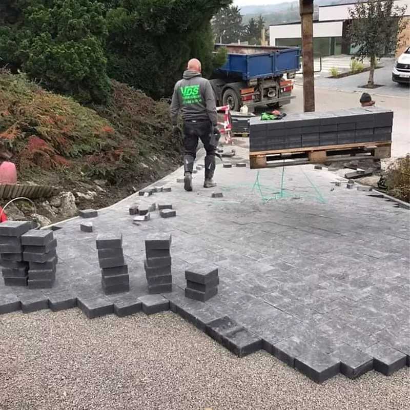 Photo : Terrassement Kaisin, Aménagements extérieurs à Fosses-la-Ville & entités