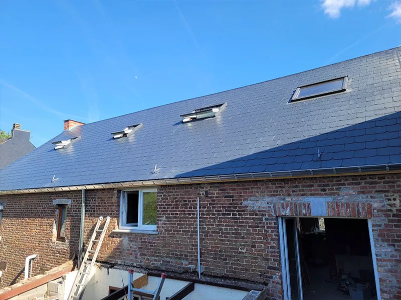 Photo : Toiture Lacroix, Entrepreneurs - Toitures & Charpentes à Wasseiges, Burdinne, Braives & entités