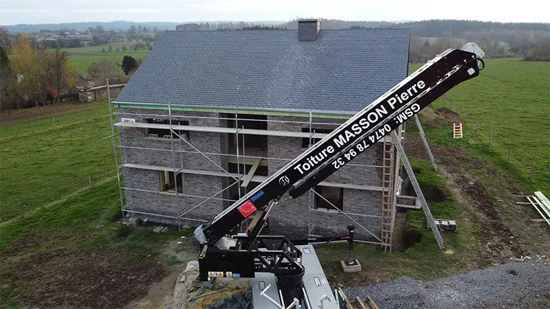 Photo : Toiture Masson Pierre, Entrepreneur - Toitures & Charpentes à Gedinne, Bièvre, Vresse-sur-Semois & entités