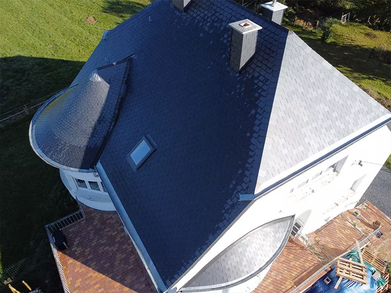 Photo : Toiture Masson Pierre, Entrepreneur - Toitures & Charpentes à Gedinne, Bièvre, Vresse-sur-Semois & entités