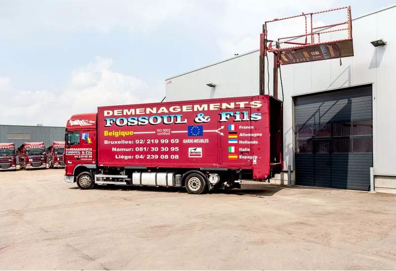 Photo : Transports Fossoul & Fils, Déménagements & Garde-meubles à Grâce-Hollogne