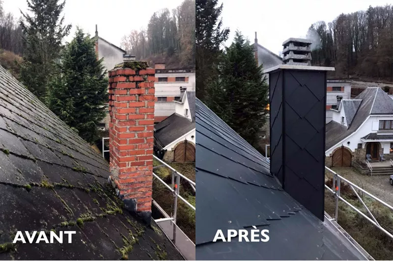 Photo : Yonck Toiture, Entrepreneurs - Toitures & Charpentes à Verviers, Heusy