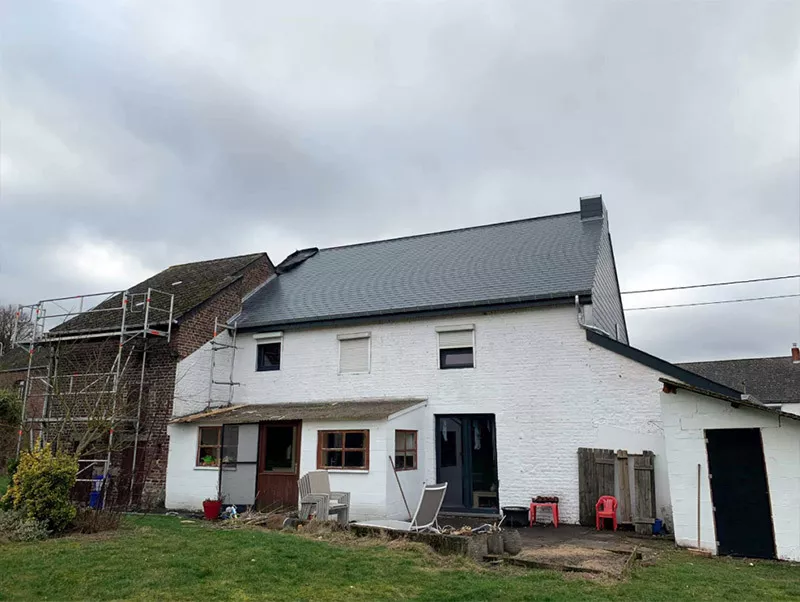 Photo : Yonck Toiture, Entrepreneurs - Toitures & Charpentes à Verviers, Heusy