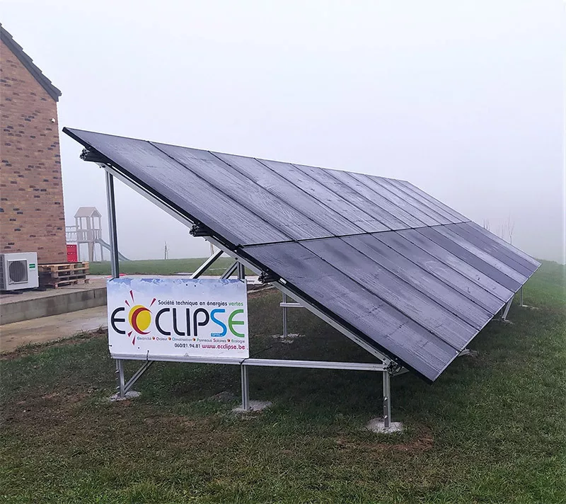 Photo : Ecclipse SRL, Energie renouvelable & panneaux solaires à Chimay