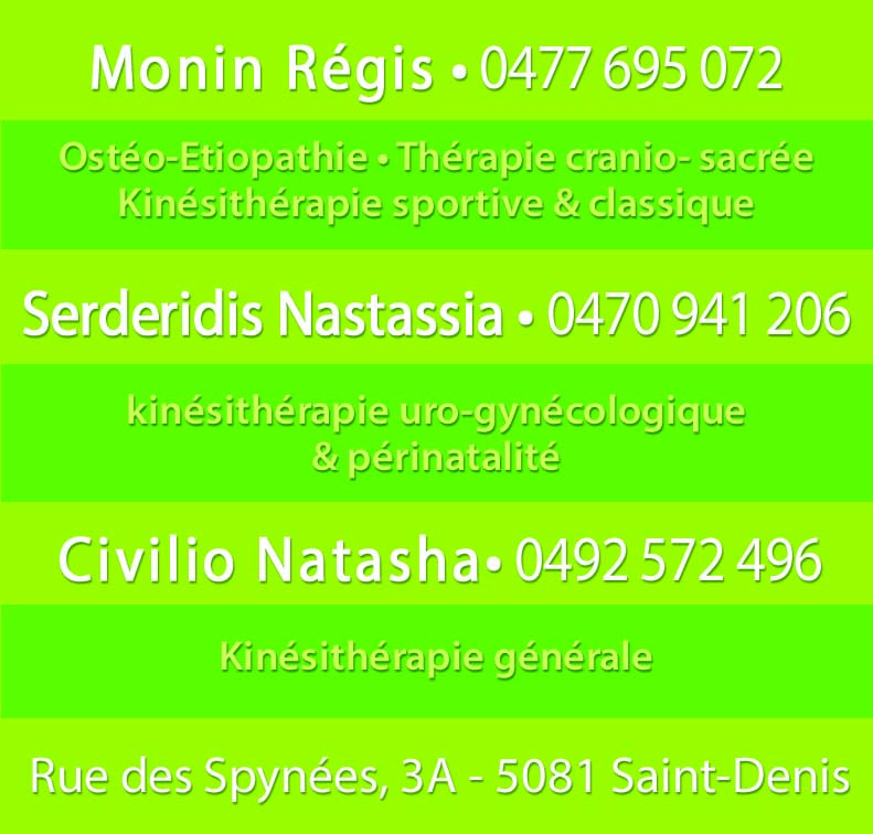 Monin R, Serderidis N & Civilio N