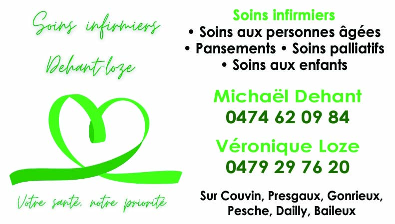Soins Infirmiers Dehant-Loze Sprl