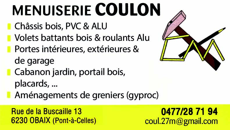 Menuiserie Coulon Michaël