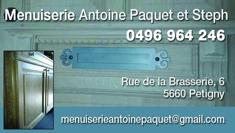 Menuiserie Antoine & Paquet Sprl