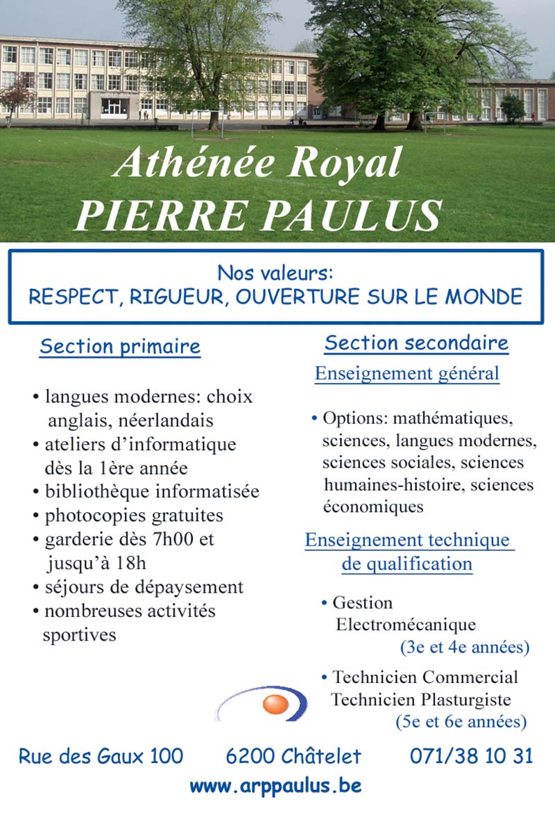 Athénée Royal Pierre Paulus