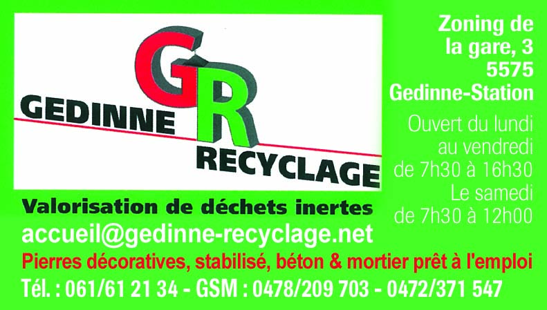 Gedinne Recyclage